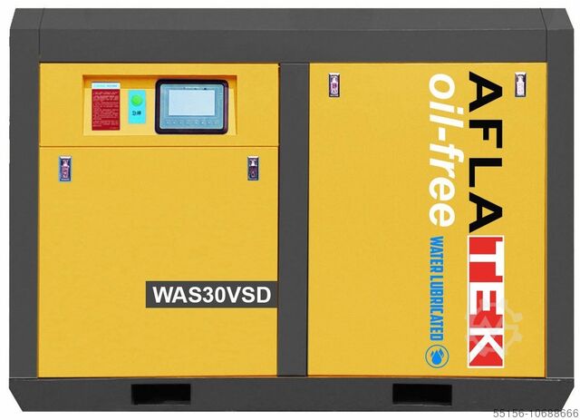 Oil-free screw compressor with VSD 22kW AFLATEK WAS30VSD