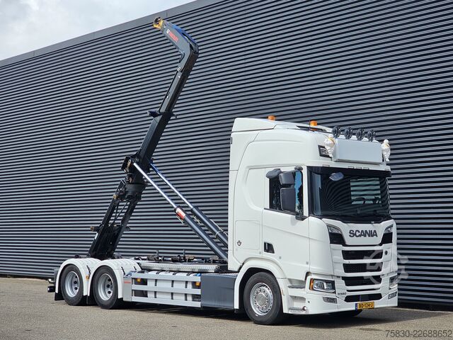 Hakenarmsystem Scania R580 V8 6x2 / HOOKLIFT / HAAKARM / ABROLKIPPER