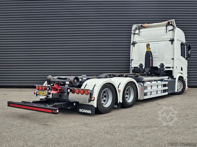Hakenarmsystem Scania R580 V8 6x2 / HOOKLIFT / HAAKARM / ABROLKIPPER