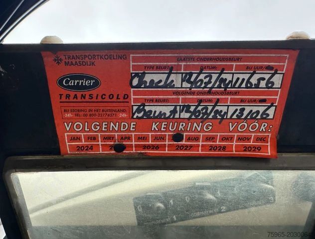 Reefer semitrailer  Gray & Adams and CITY TRAILER CARRIER VECTOR 185