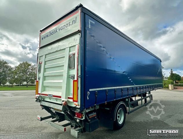 Open semitrailer with tarp  System Trailer LPRS9 CITY TRAILER TAIL LIFT NEW