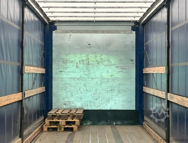 Open semitrailer with tarp  System Trailer LPRS9 CITY TRAILER TAIL LIFT NEW