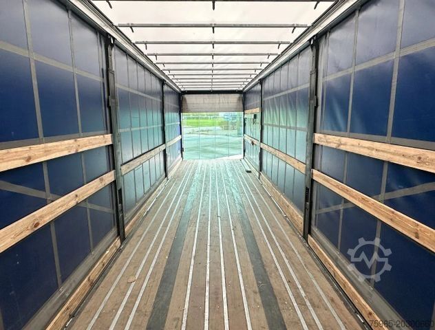 Open semitrailer with tarp  System Trailer LPRS9 CITY TRAILER TAIL LIFT NEW