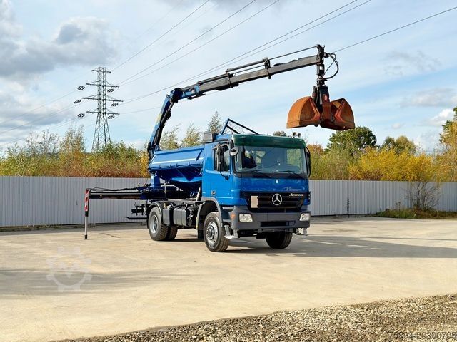 Tipper truck MERCEDES-BENZ ACTROS 1841 * PK 10501 + FUNK * TOP * 4x4