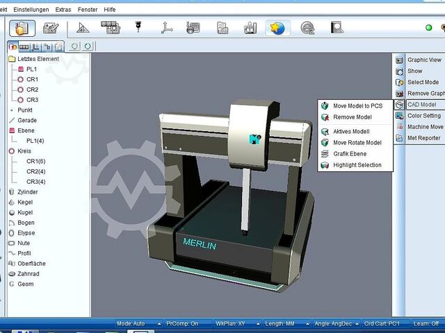 Koordinatenmessmaschine Merlin IMS MK4