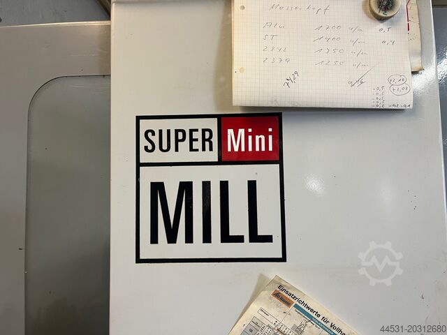 CNC vertical machining center HAAS Super Mini Mill