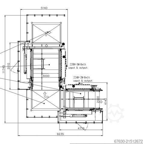 Linie von doppelseitigen Schleifmaschinen BOTTERO TITAN BILATERAL LINE