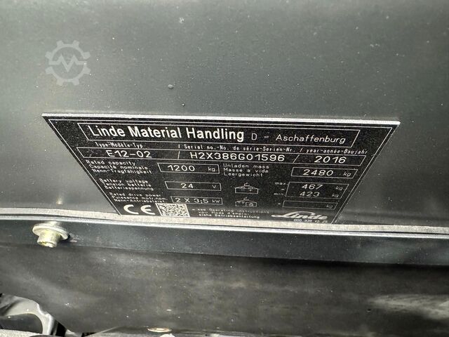 Gabelstapler Linde E 12 [ID: 115]