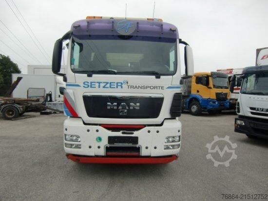 Dreiseitenkipper LKW MAN TGS 26.400 3-SEITENKIPPER, 6X2-2 LENKACHSE HIAB 144ES -3DUO