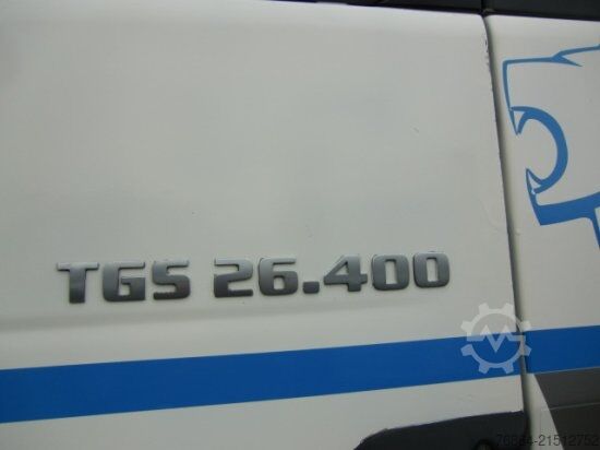 Dreiseitenkipper LKW MAN TGS 26.400 3-SEITENKIPPER, 6X2-2 LENKACHSE HIAB 144ES -3DUO