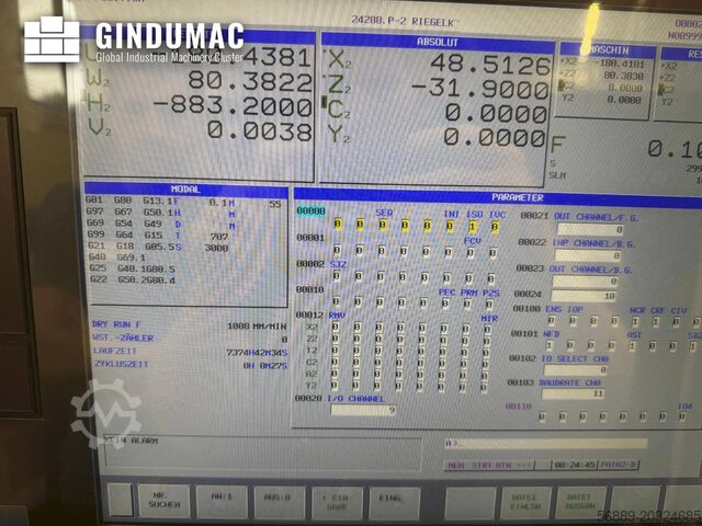 Mehrspindel-Drehmaschine CMZ TTL-66-66-T1Y-T2Y