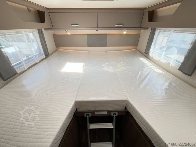 Teilintegriertes Wohnmobil CARADO pro+ T 447 Hubbett, Combi 6 E
