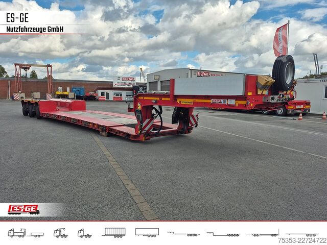 Tieflader-Sattelauflieger FAYMONVILLE Megamax Tiefbett 3x12 t PA