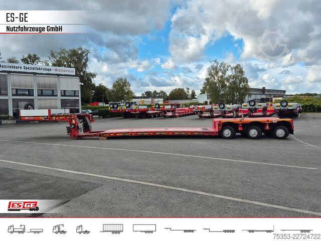 Tieflader-Sattelauflieger FAYMONVILLE Megamax Tiefbett 3x12 t PA