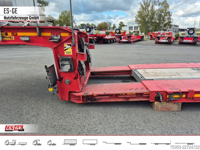 Tieflader-Sattelauflieger FAYMONVILLE Megamax Tiefbett 3x12 t PA
