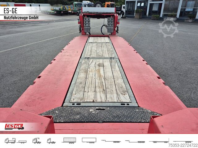 Tieflader-Sattelauflieger FAYMONVILLE Megamax Tiefbett 3x12 t PA
