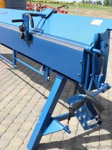 Sheet metal folder, bending machine Prod-Masz Abkantbank 4m,  Biegemaschine Abkantbank 4m/0.8mm = 4140mm