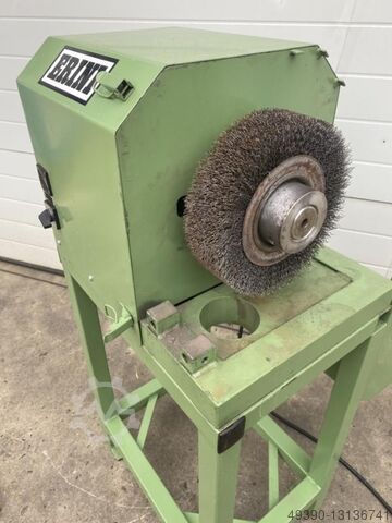 Brush deburring machine, tube deburring machine, brush deburrer ERINI 250