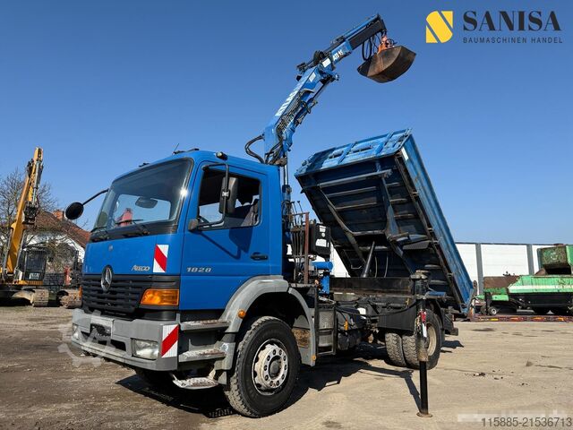 Kipper LKW Mercedes-Benz Atego 1828/3 S.-Kipper Meiller/Atlas AK