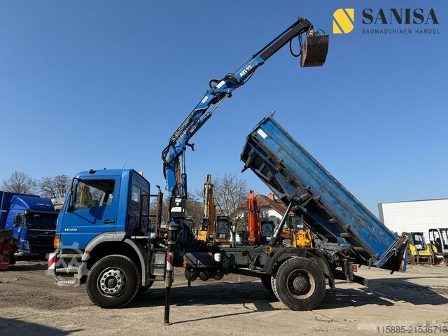 Kipper LKW Mercedes-Benz Atego 1828/3 S.-Kipper Meiller/Atlas AK