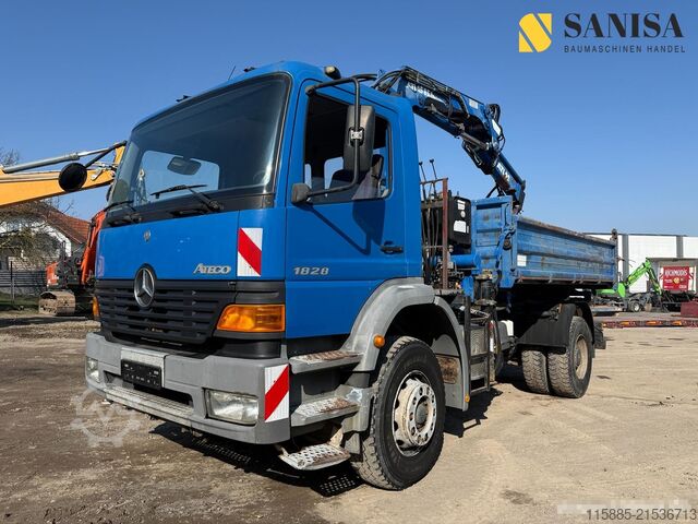 Kipper LKW Mercedes-Benz Atego 1828/3 S.-Kipper Meiller/Atlas AK