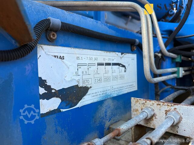 Kipper LKW Mercedes-Benz Atego 1828/3 S.-Kipper Meiller/Atlas AK