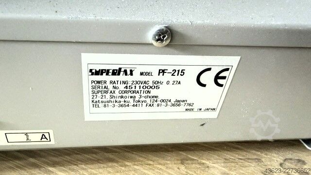 Falzmaschine Superfax PF-215