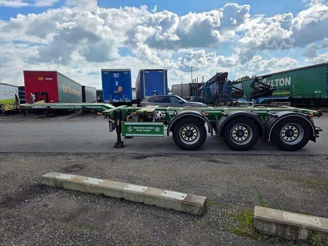 Transport von Containern D-TEC FLEXITRAILER/ALL CONNECTIONS/3 X EXTENDIBLE/486...