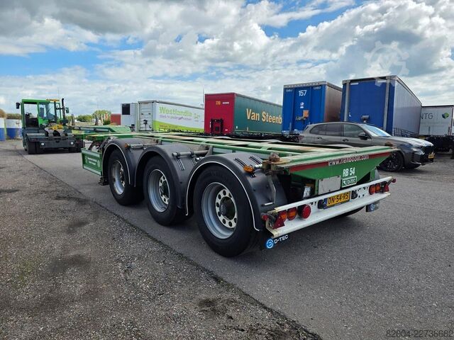 Transport von Containern D-TEC FLEXITRAILER/ALL CONNECTIONS/3 X EXTENDIBLE/486...