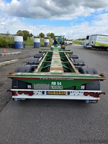 Transport von Containern D-TEC FLEXITRAILER/ALL CONNECTIONS/3 X EXTENDIBLE/486...
