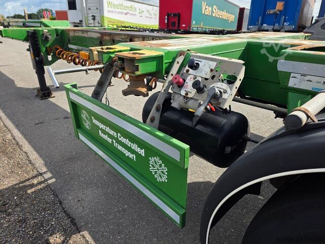 Transport von Containern D-TEC FLEXITRAILER/ALL CONNECTIONS/3 X EXTENDIBLE/486...