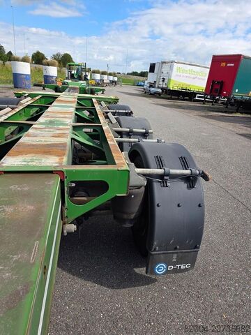 Transport von Containern D-TEC FLEXITRAILER/ALL CONNECTIONS/3 X EXTENDIBLE/486...