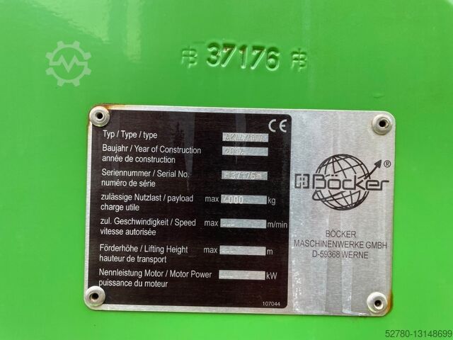 All-Terrain-Kran Böcker AK 44/4000