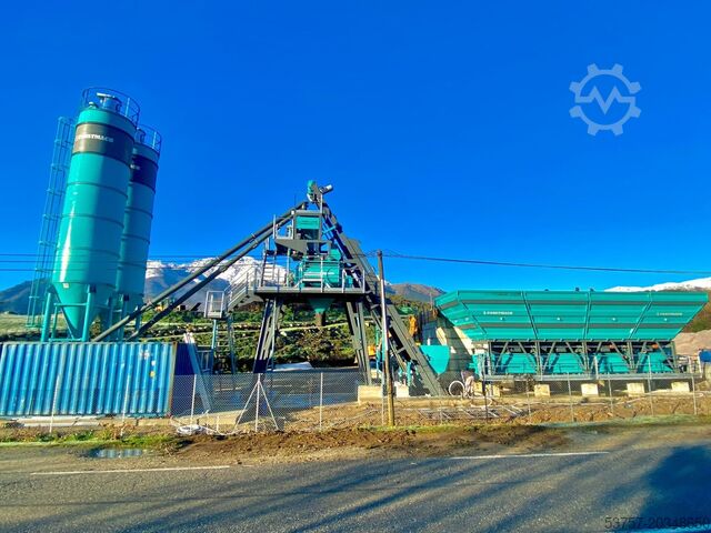 Concrete mixing plant / concrete plant CONSTMACH Concrete Mixing  Plant 100 M3/H Compact Concrete Mixing Plant