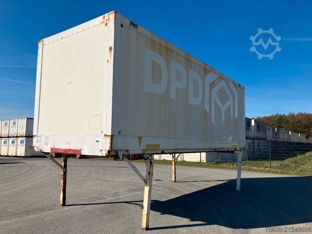 Anhänger-Wechselpritsche KRONE Wechselbrücke Koffer