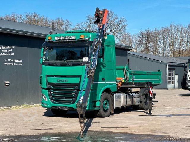 Dreiseitenkipper LKW DAF XF460FA 4x2 BL MEILLER DSK / ATLAS  126.3LK 36m³