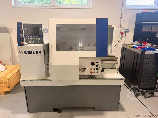 Drehmaschine - zyklengesteuert Weiler C 30 x 750
