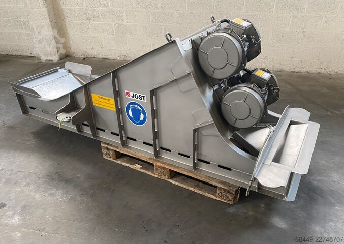 Schwingförderrinne, FUF 600/-150x2500 Jost Trilgoot, Type FUF 600/ - 150 x 2500