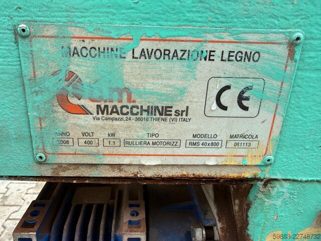 Komplette Lackieranlage CM Macchine RMS 40×800