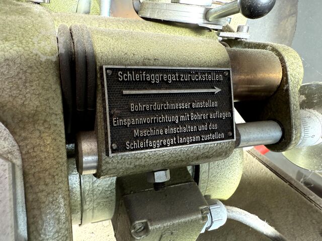 Bohrerschleifmaschine SCHANBACHER S 3-50