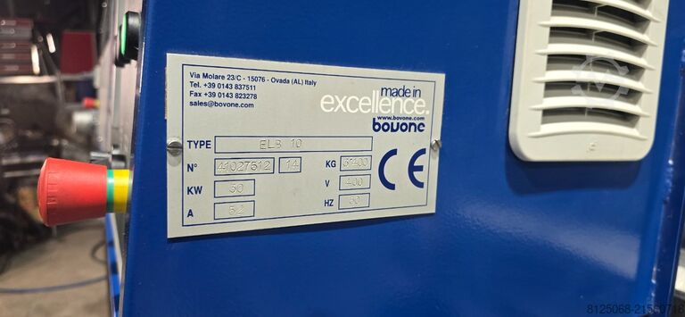 Glasschleifmaschine Bovone ELB10