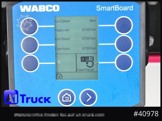 Auflieger mit Walkingfloor REISCH Faltwand Türen 91m³,  Side Doors, 87tkm !