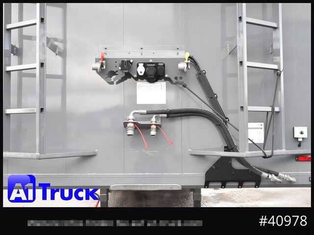 Auflieger mit Walkingfloor REISCH Faltwand Türen 91m³,  Side Doors, 87tkm !