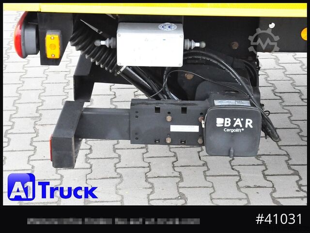 LKW mit Kofferaufbau IVECO EuroCargo 120E28, Bär LBW, Koffer,