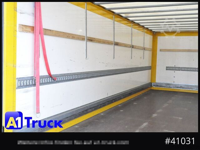 LKW mit Kofferaufbau IVECO EuroCargo 120E28, Bär LBW, Koffer,