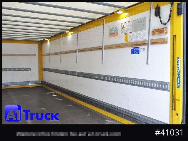 LKW mit Kofferaufbau IVECO EuroCargo 120E28, Bär LBW, Koffer,