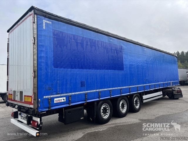 Open semitrailer with tarp Schmitz Cargobull Semitrailer Curtainsider Standard