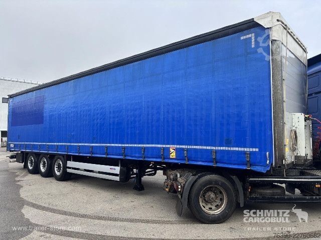 Open semitrailer with tarp Schmitz Cargobull Semitrailer Curtainsider Standard