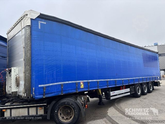 Open semitrailer with tarp Schmitz Cargobull Semitrailer Curtainsider Standard