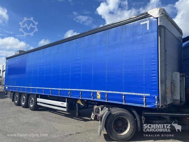 Open semitrailer with tarp Schmitz Cargobull Semitrailer Curtainsider Standard